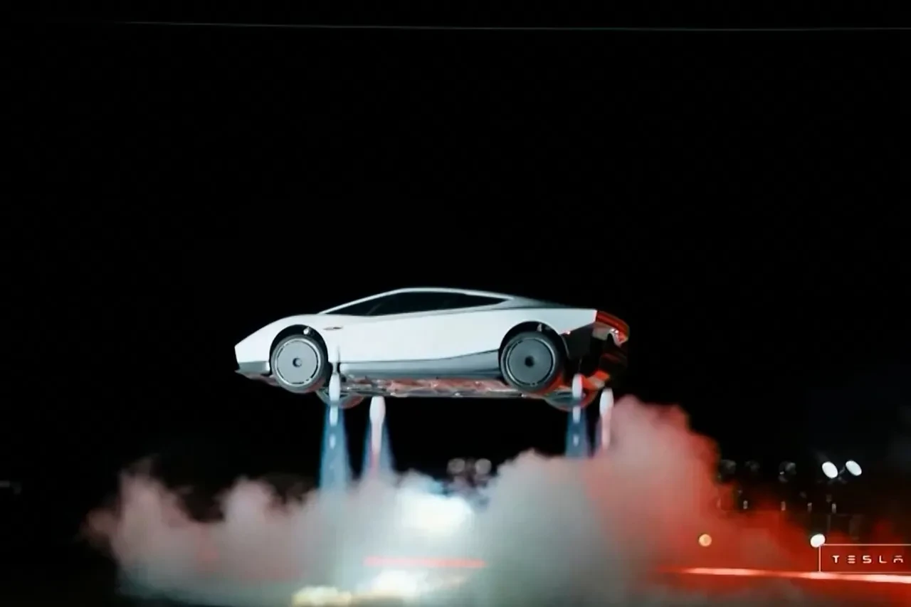 Uçan otomobil şovu da kurtaramadı! Tesla hisselerinde sert düşüş