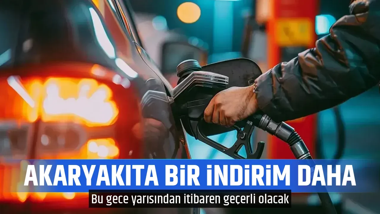 AKARYAKITA BİR İNDİRİM DAHA