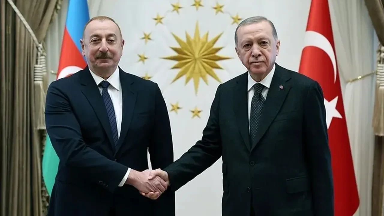 Cumhurbaşkanı Erdoğan ile Azerbaycan Cumhurbaşkanı Aliyev görüştü