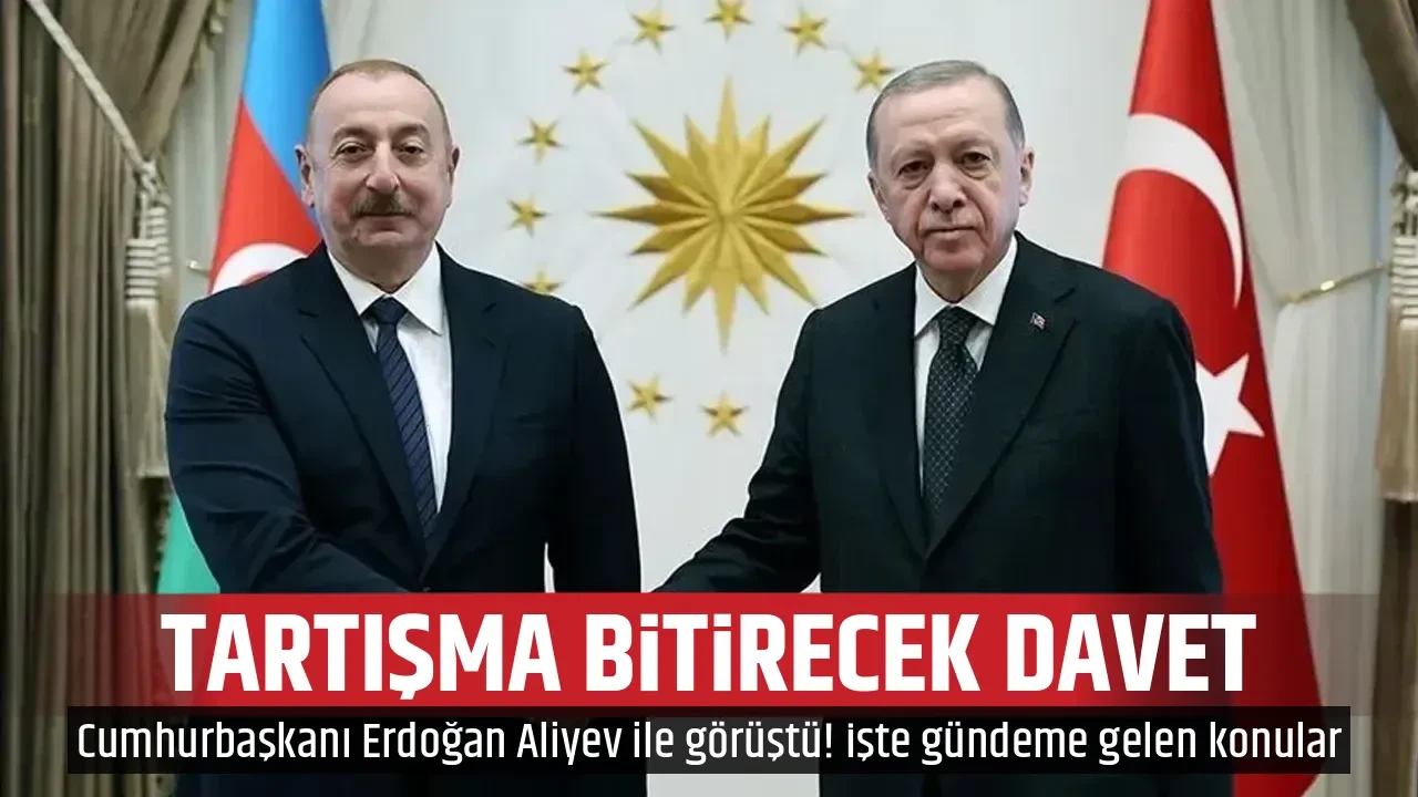 TARTIŞMA BİTİRECEK DAVET