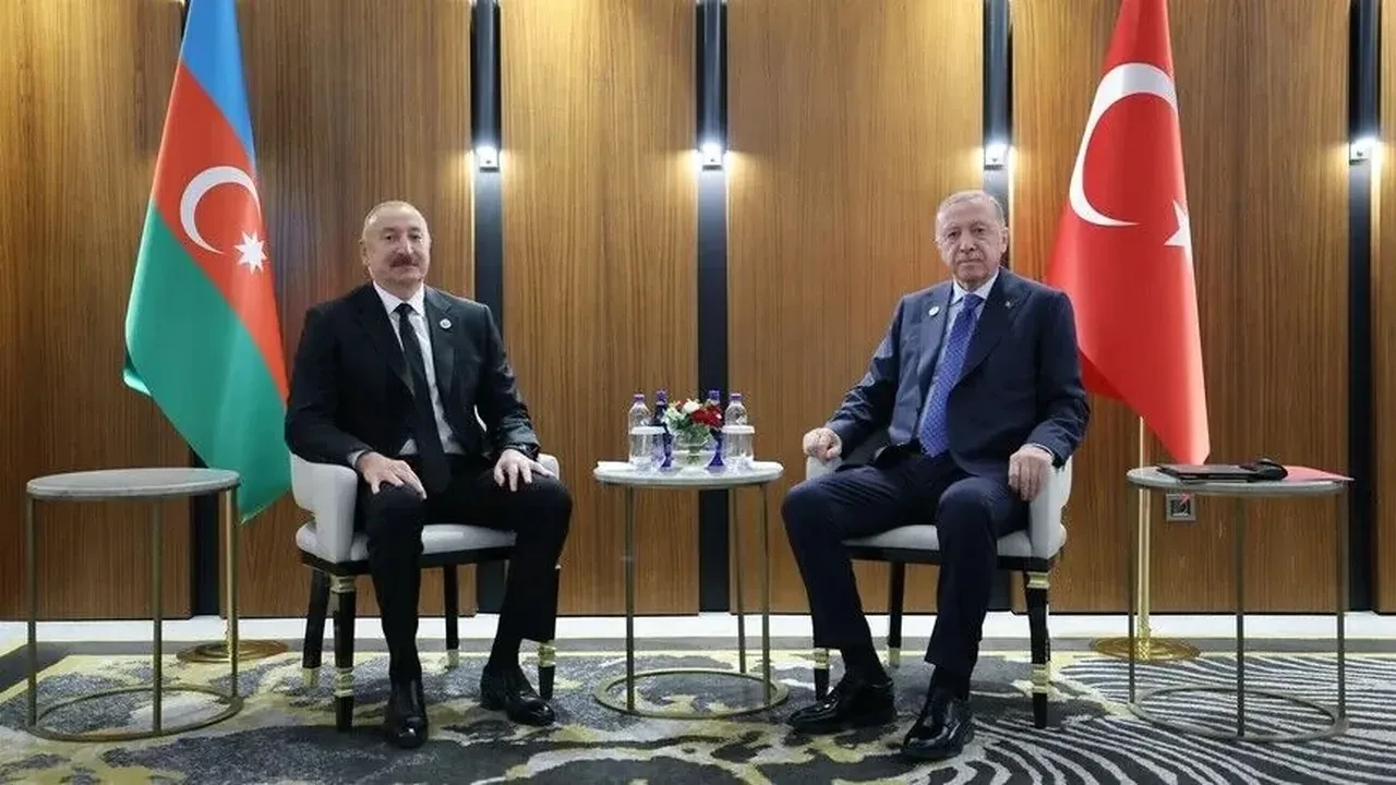 Cumhurbaşkanı Erdoğan ile Azerbaycan Cumhurbaşkanı Aliyev görüştü