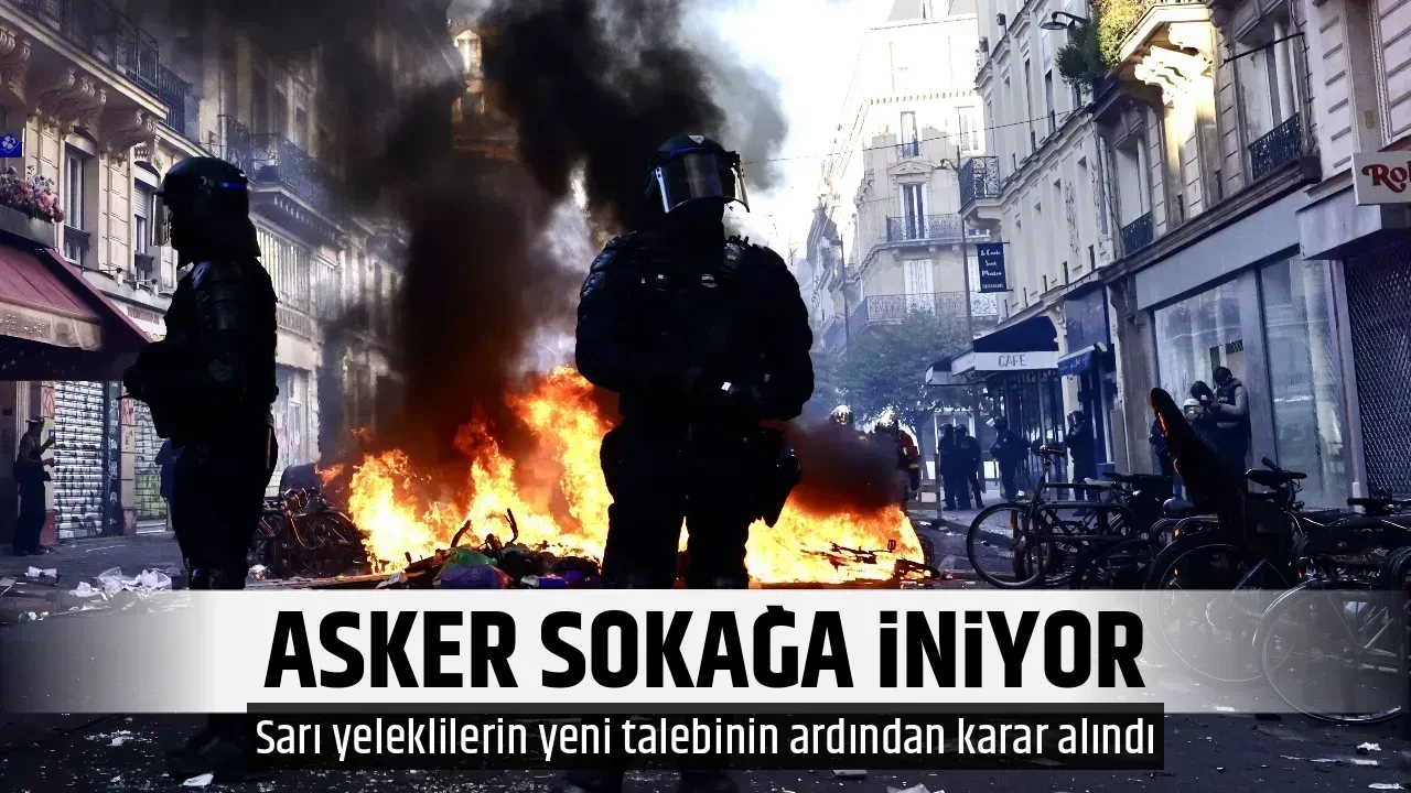 ASKER SOKAĞA İNİYOR