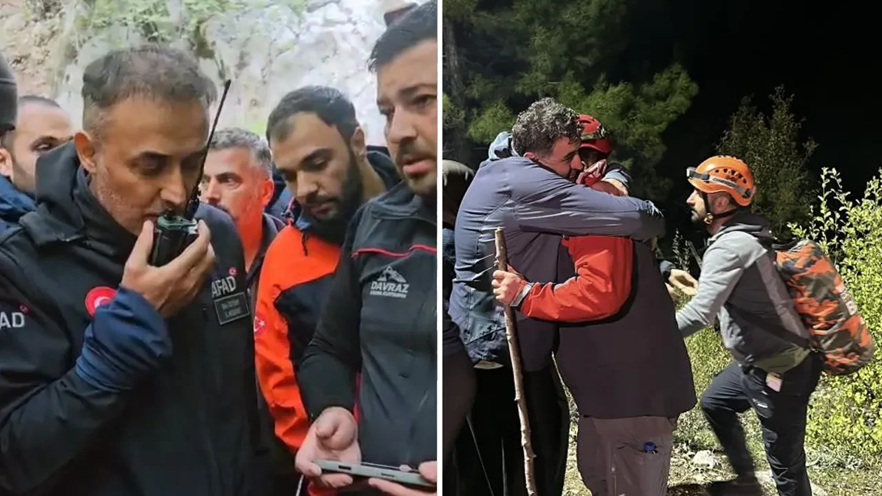Isparta Yazılı Kanyon'da mahsur kalan 10 kişilik ekibin 30 saat sonra nasıl kurtulduğu ortaya çıktı