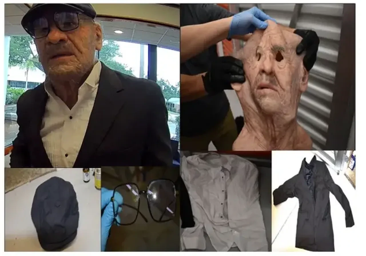 On yıl önce yaptığı gibi 'yaşlı adam' maskesiyle banka soydu, detaylar günlüğünden çıktı