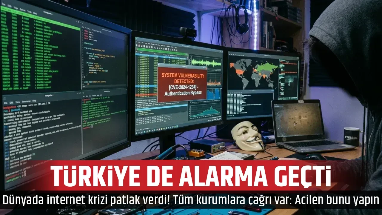 TÜRKİYE DE ALARMA GEÇTİ