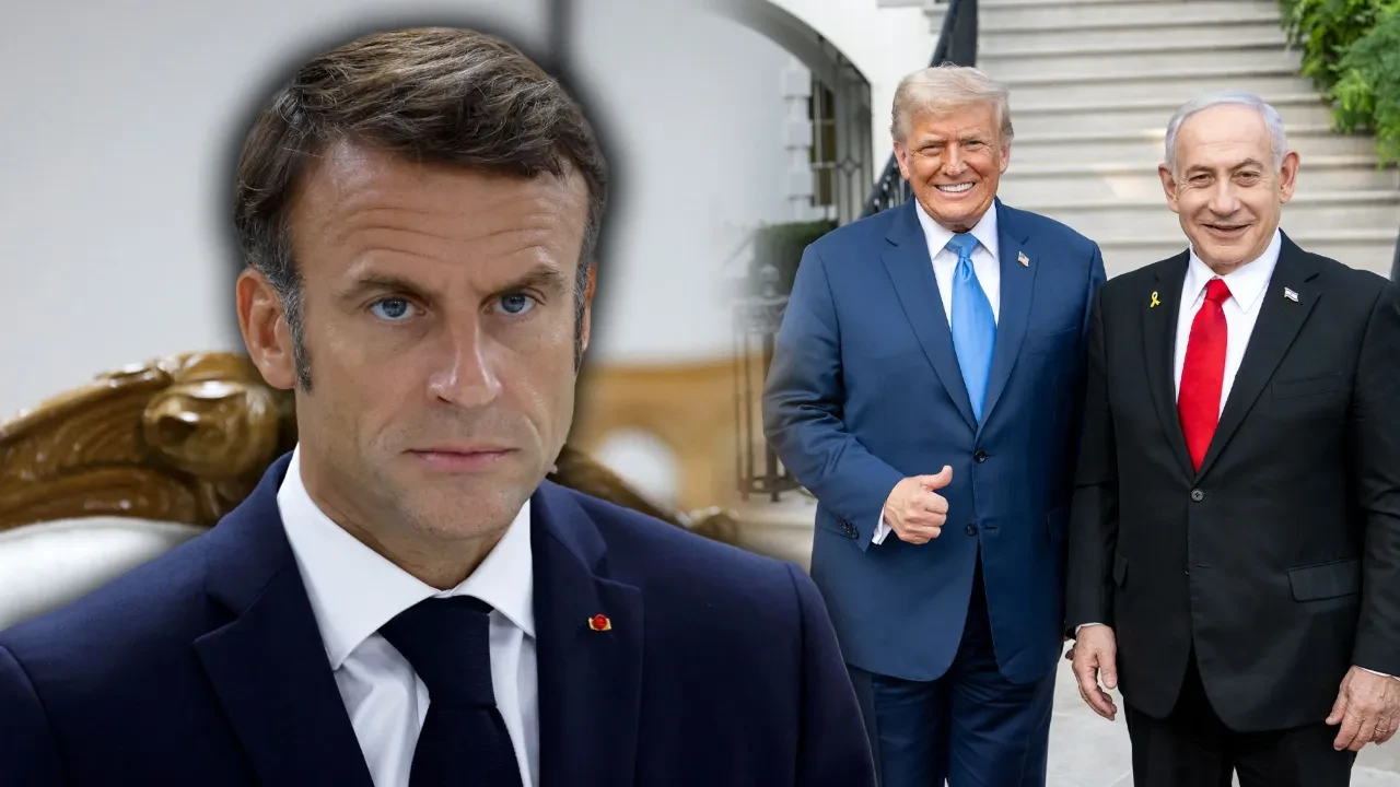 Trump ve Netanyahu'nun söylemlerine kızan Macron'dan sert tepki: Kabul edilemez ve aptalca!