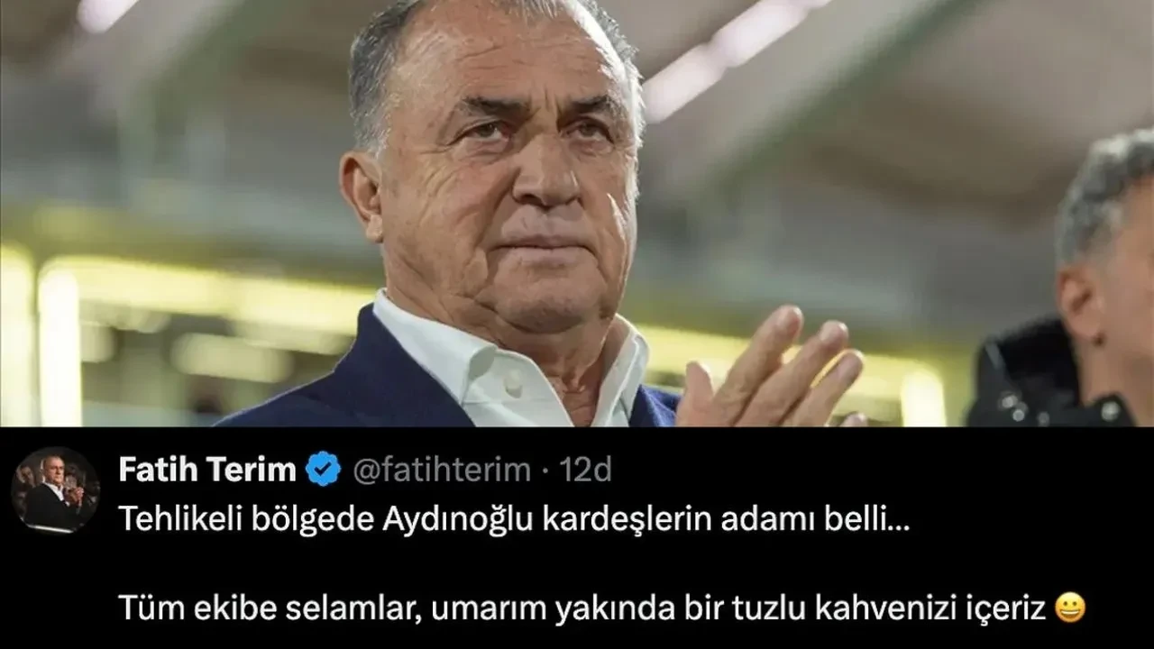Tuzlu Kahve’den Fatih Terim’e olay gönderme! İmparatordan gelen cevap dizinin sevenlerini heyecanlandırdı