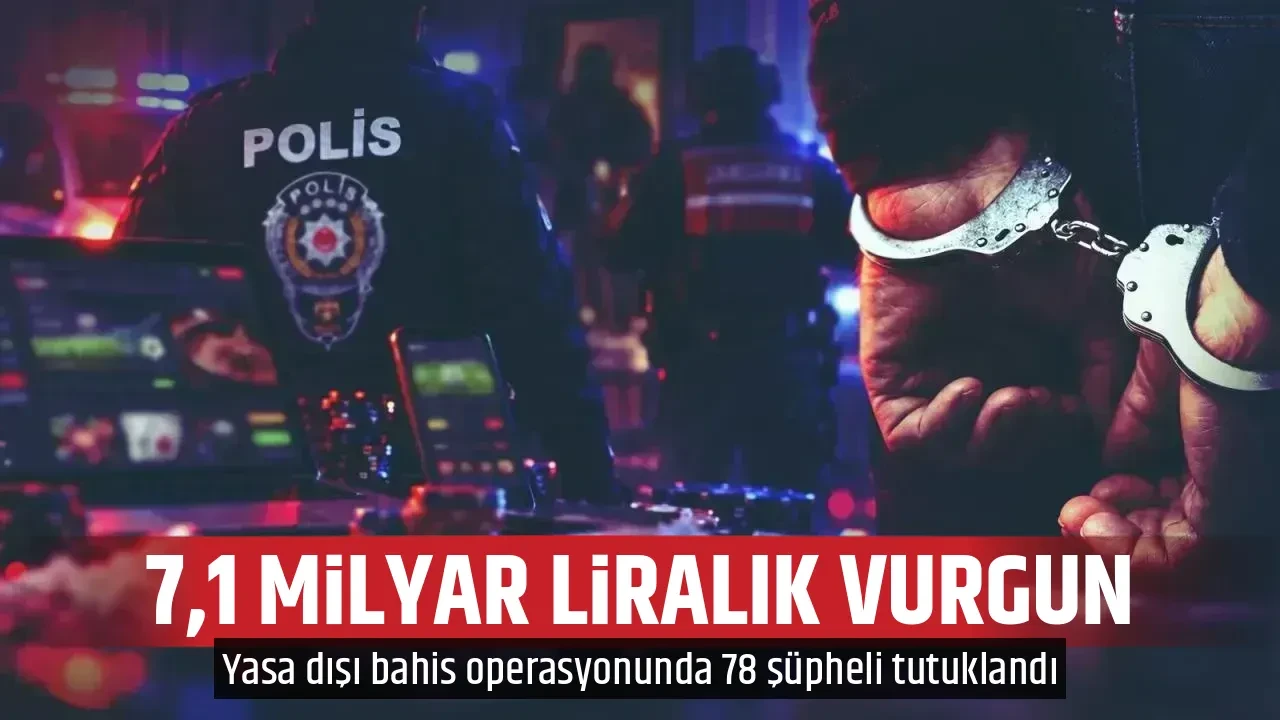 7,1 MİLYAR LİRALIK VURGUN