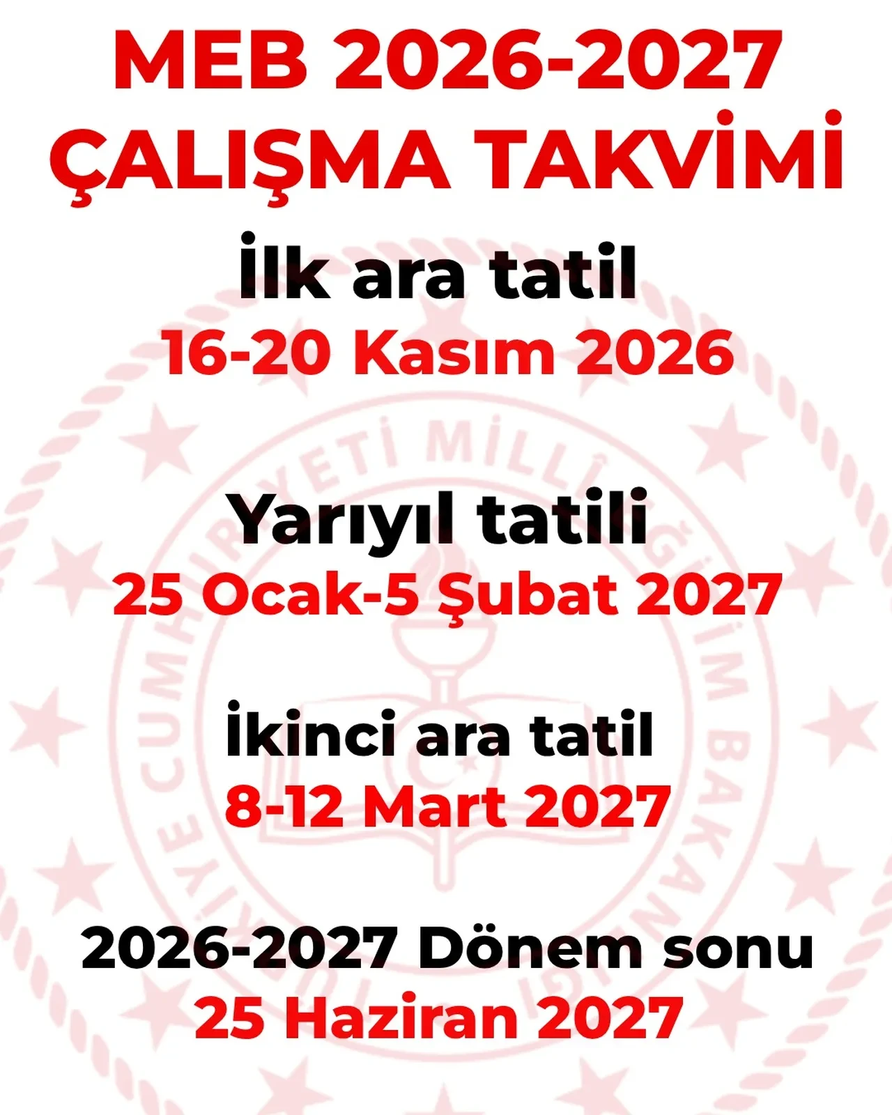 28-29-30 Ekim okullar tatil mi? 29 Ekim Cumhuriyet Bayramı tatili okullar 3 gün tatil mi oldu?