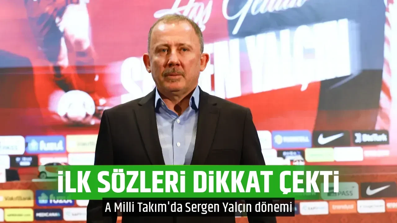 İLK SÖZLERİ DİKKAT ÇEKTİ