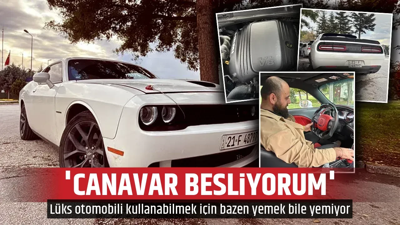 'CANAVAR BESLİYORUM'