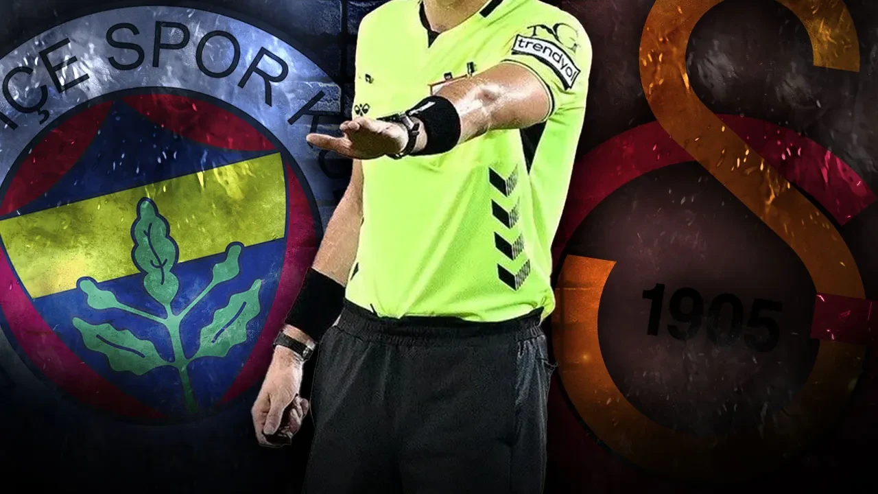 Galatasaray-Fenerbahçe derbisinin hakemi açıklandı!