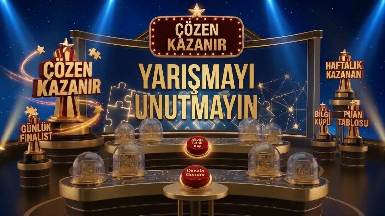 Hem bilgini test et hem de ödülü kap: 