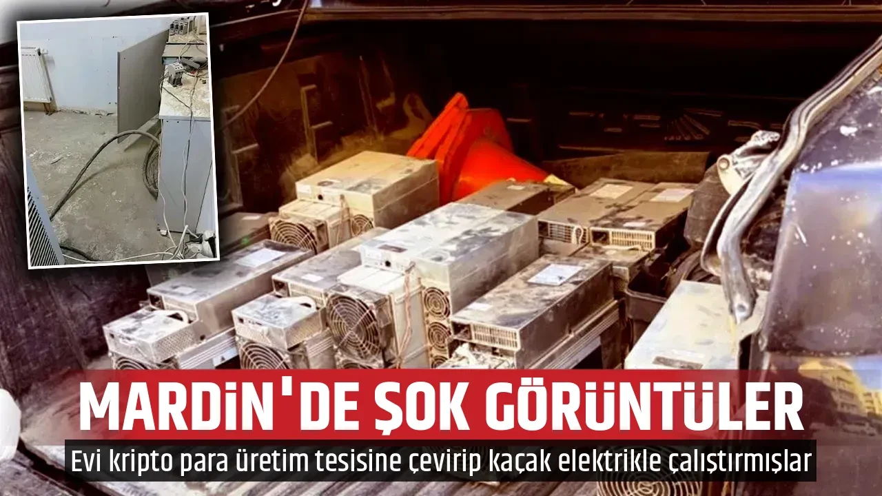 MARDİN'DE ŞOK GÖRÜNTÜLER