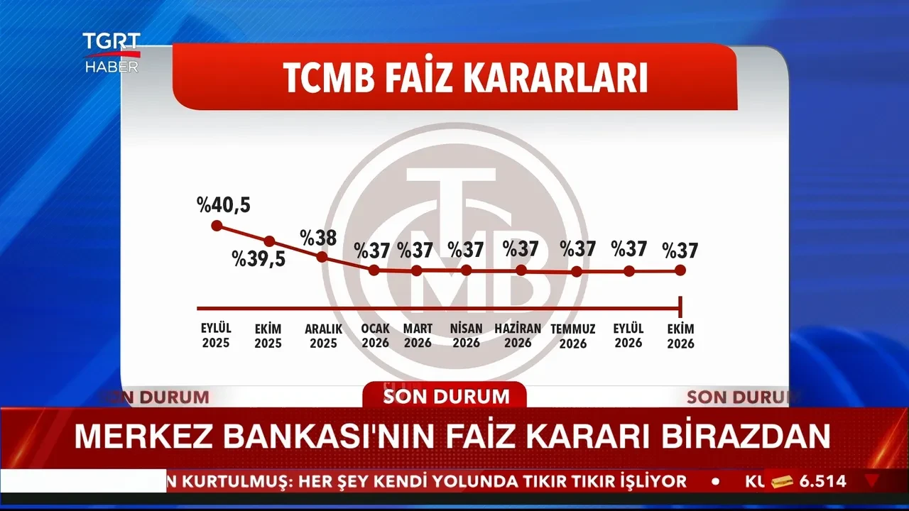 Merkez Bankası faiz kararını açıkladı: 100 baz puanlık indirim geldi 