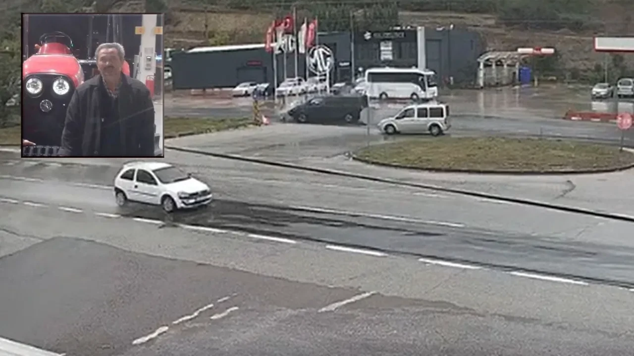 Otomobil ikiye bölündü, görenler şoke oldu! Yalova’daki feci kaza kamerada 