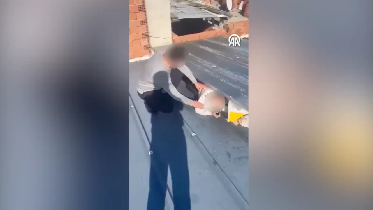 Polise yakalanmamak için saklandığı yer şaşkına çevirdi! 