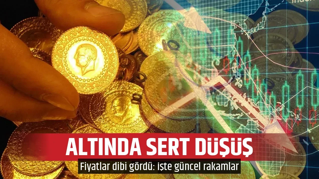 ALTINDA SERT DÜŞÜŞ