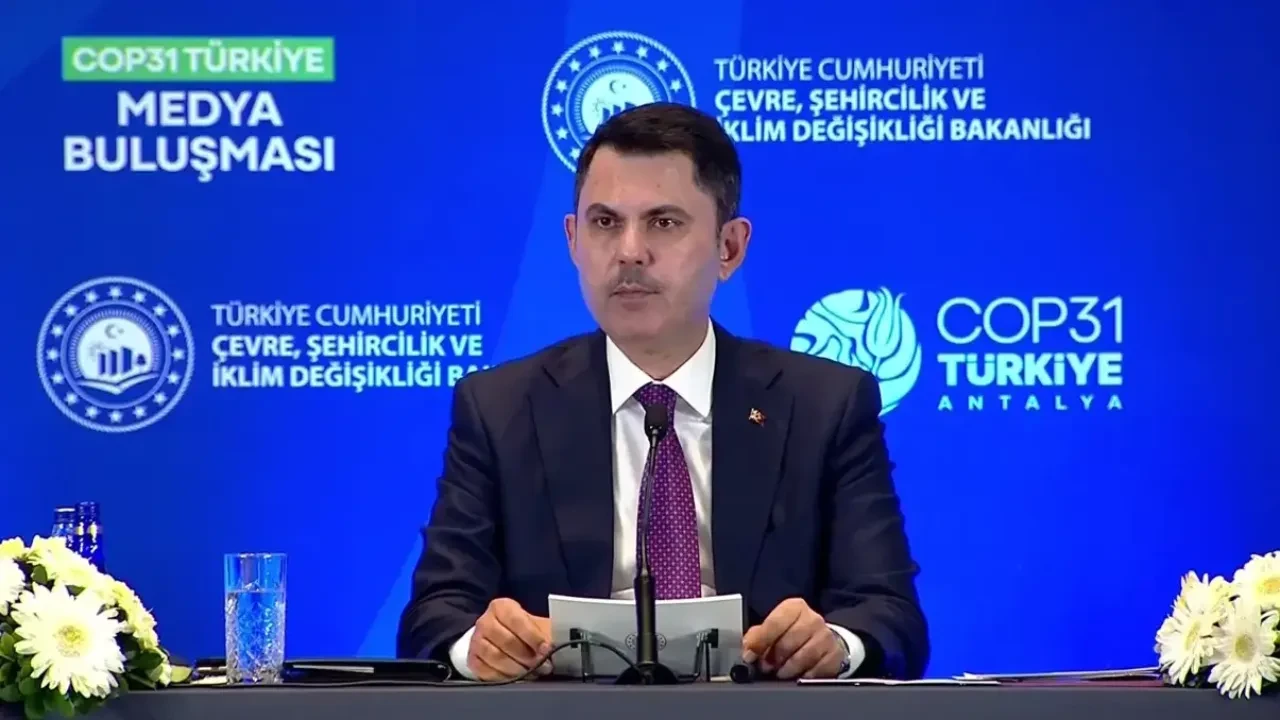 Bakan Kurum: Asil büyük kriz, iklim değişikliği