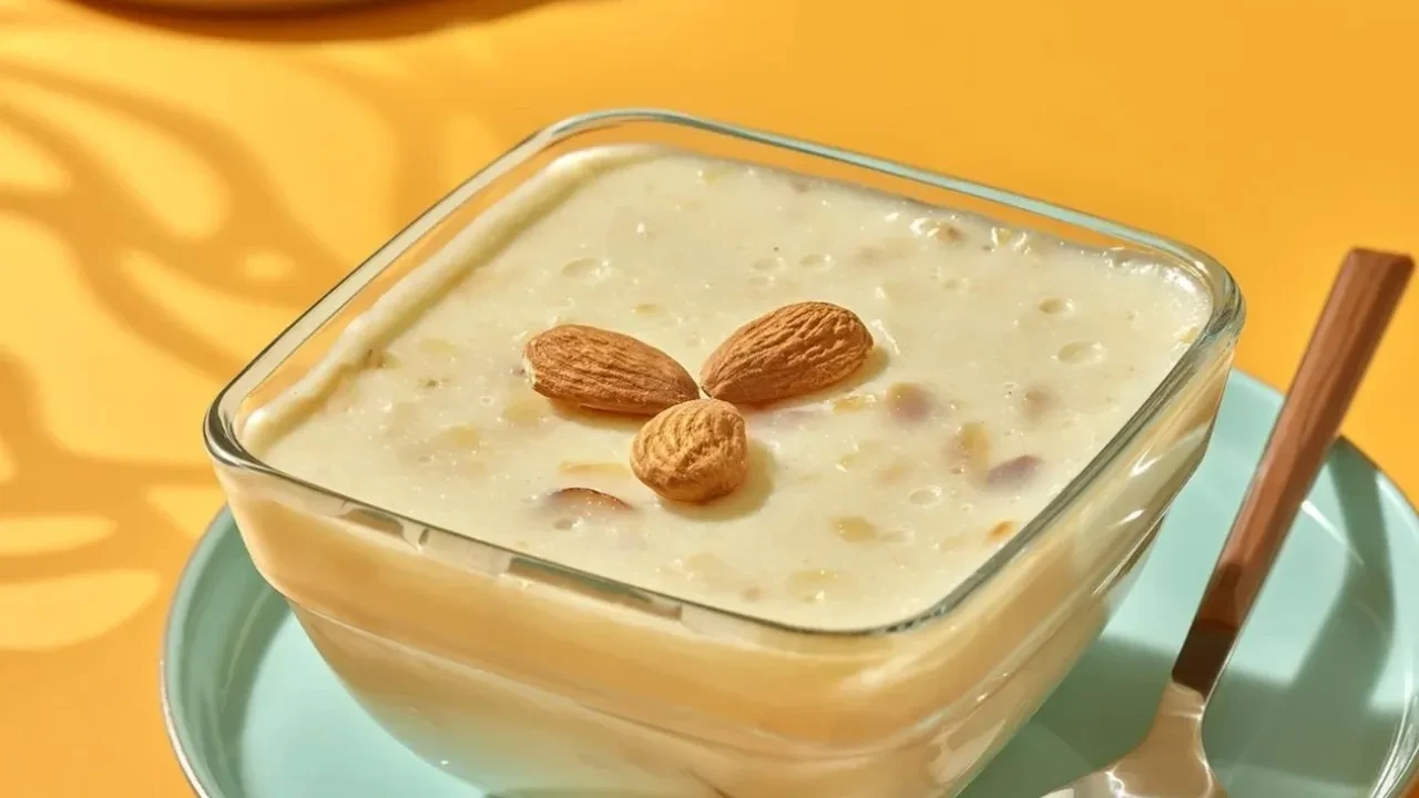 Bir kere yiyen bir daha yemek istiyor! Bademli muhallebi tarifi 