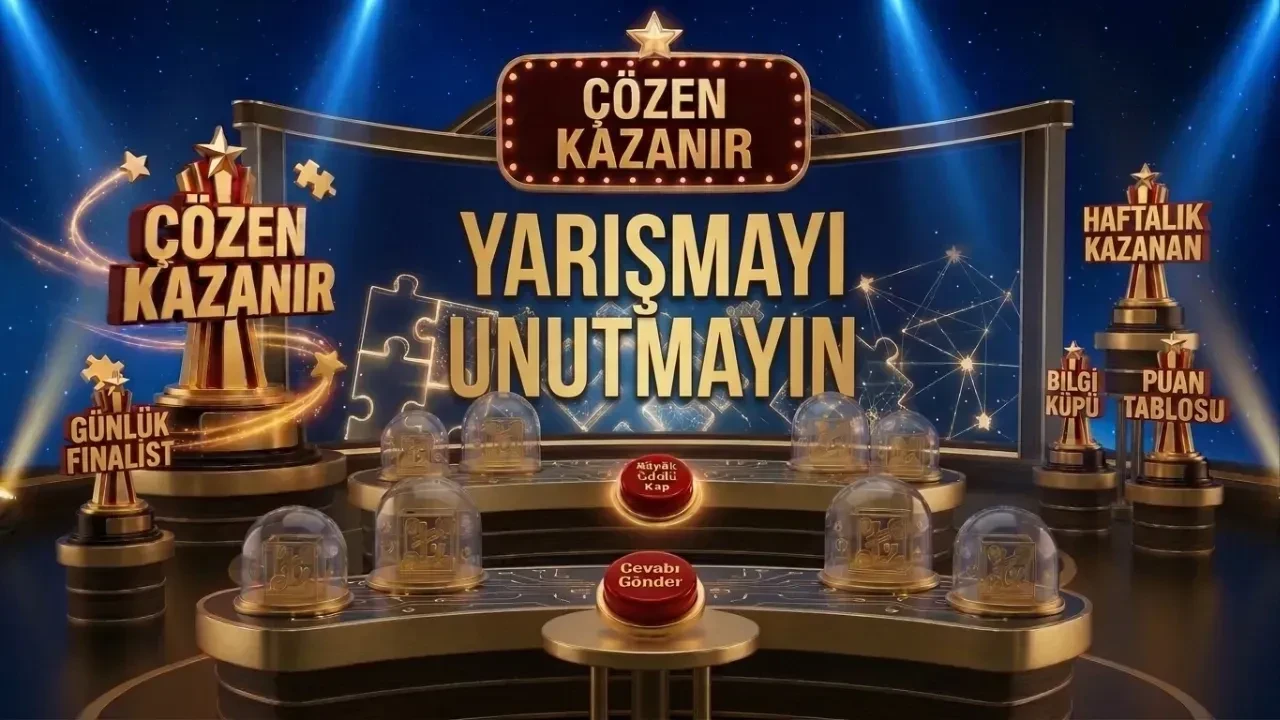 Hem bilgini test et hem de ödülü kap: 