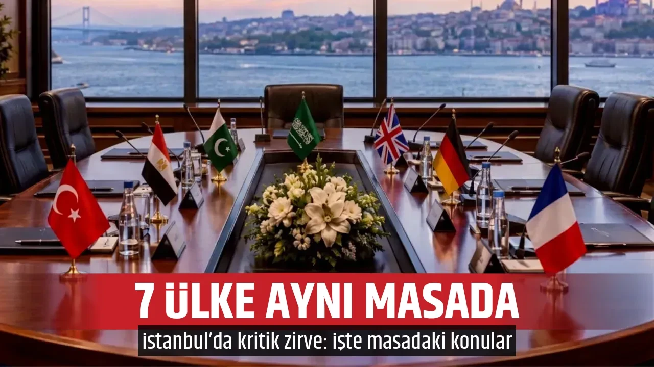 7 ÜLKE AYNI MASADA