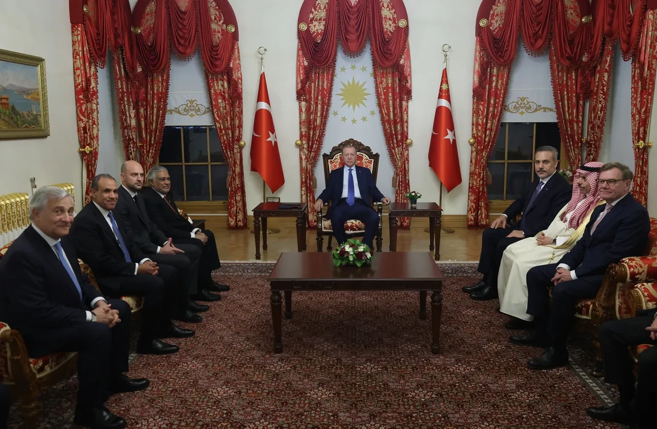 İstanbul'da R4+E3 buluşması: Cumhurbaşkanı Erdoğan 7 bakanı kabul etti