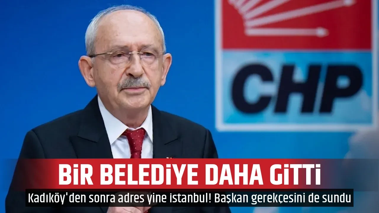 BİR BELEDİYE DAHA GİTTİ