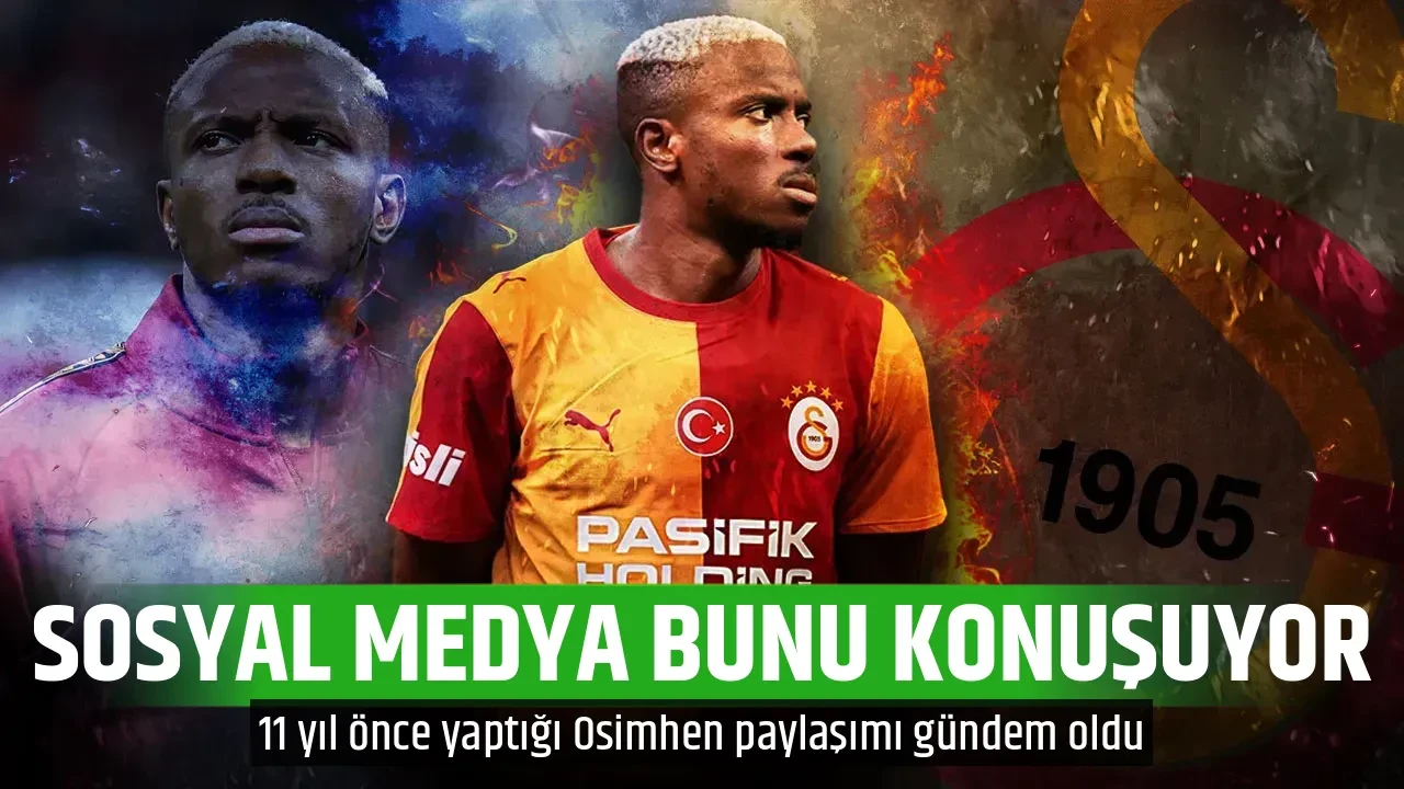 SOSYAL MEDYA BUNU KONUŞUYOR