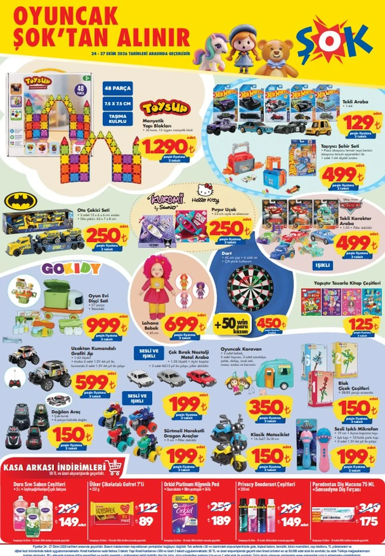ŞOK 24-27 Ekim aktüel ürünler market afişi 2026: Çaydanlık, pasta seti, cam termos, sırt çantası, ayakkabı çeşitleri geliyor