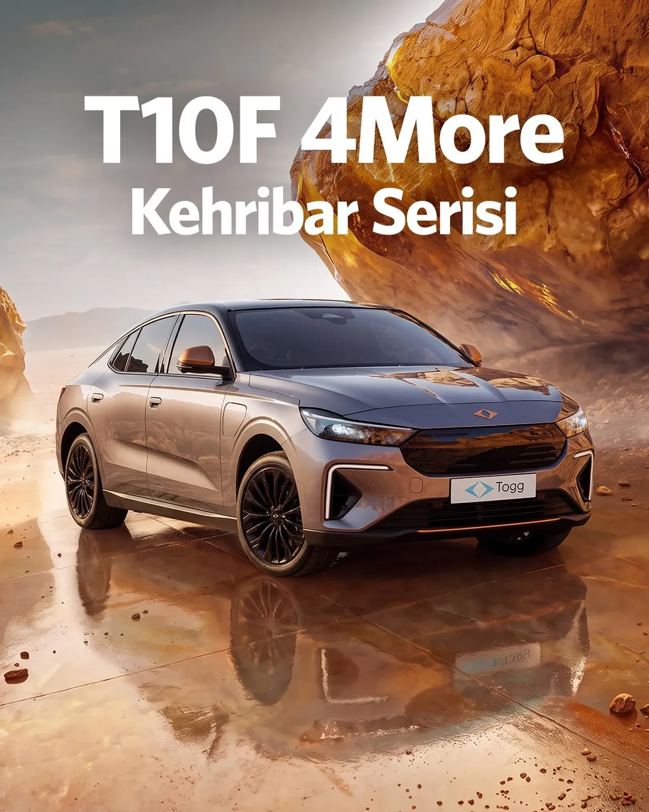 TOGG T10F 4More Kehribar Serisi duyuruldu: 7 gövde rengi ile yollara çıkıyor