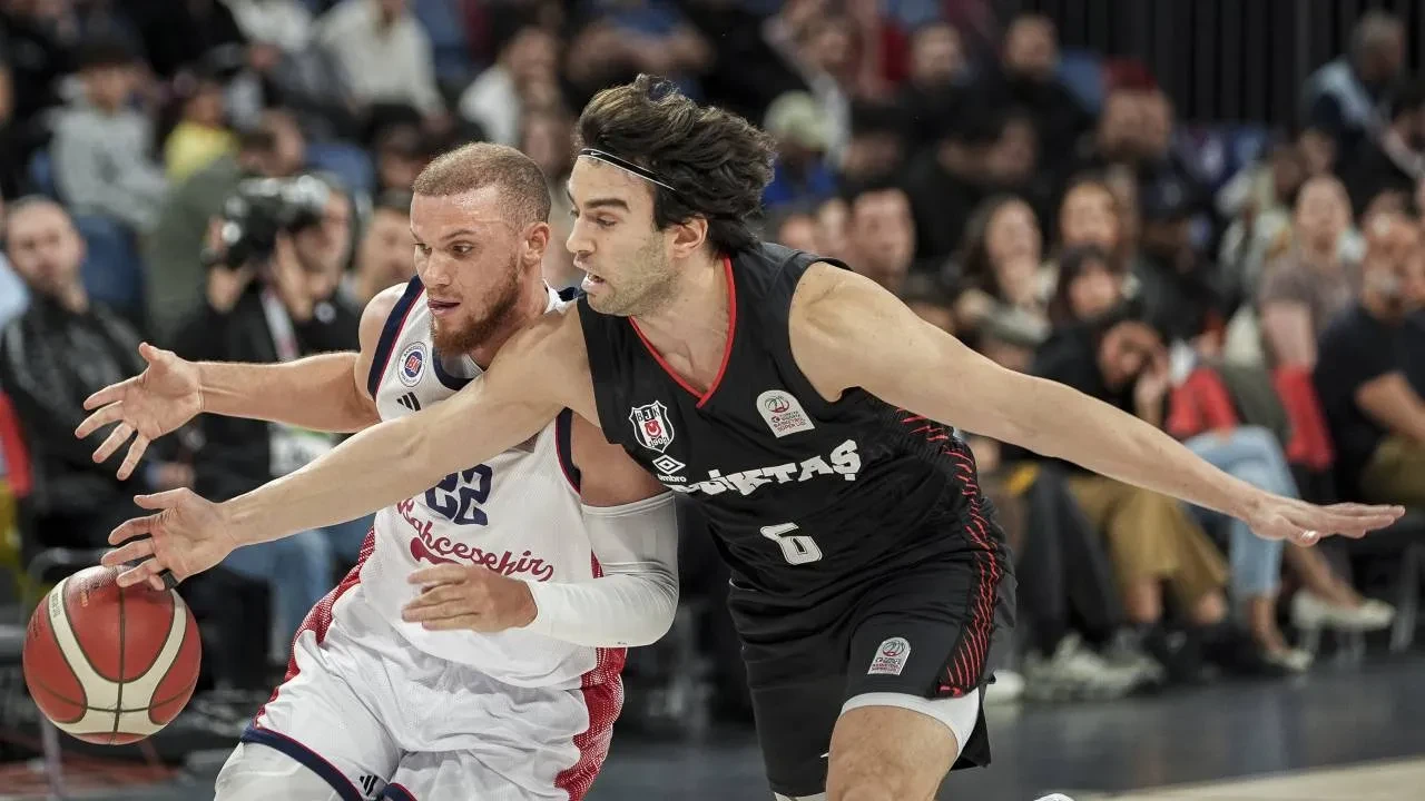 Beşiktaş, Bahçeşehir Koleji'ne kaybetti! Siyah-beyazlılar, 100-96'lık skorla mağlup oldu