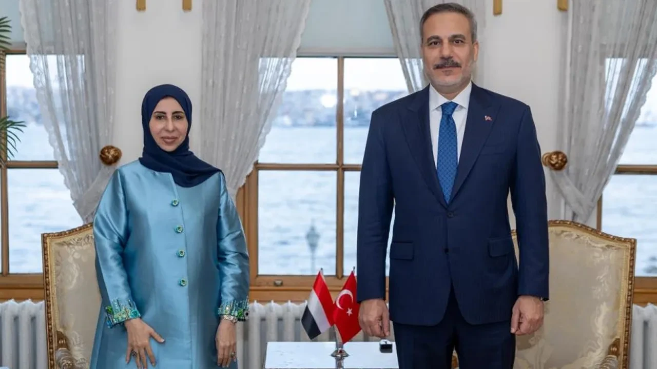 Dışişleri Bakanı Hakan Fidan Yemenli mevkidaşı Al-Zuba ile İstanbul'da görüştü