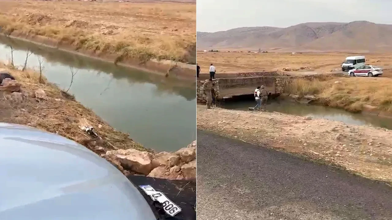 Mardin'de bir otomobil su kanalına düştü: 4’ü çocuk 6 ölü