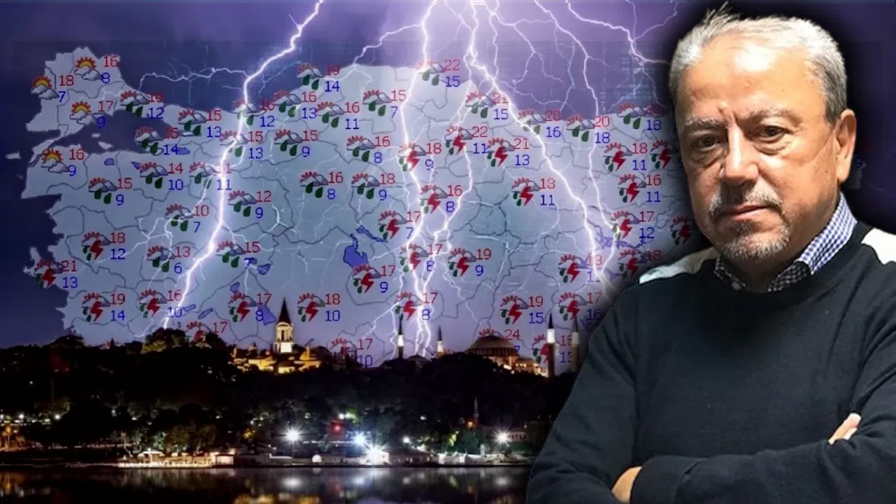 Meteoroloji uzmanı Orhan Şen 'tehlikeli olabilir' diyerek gün verdi! Kuvvetli sağanak yolda