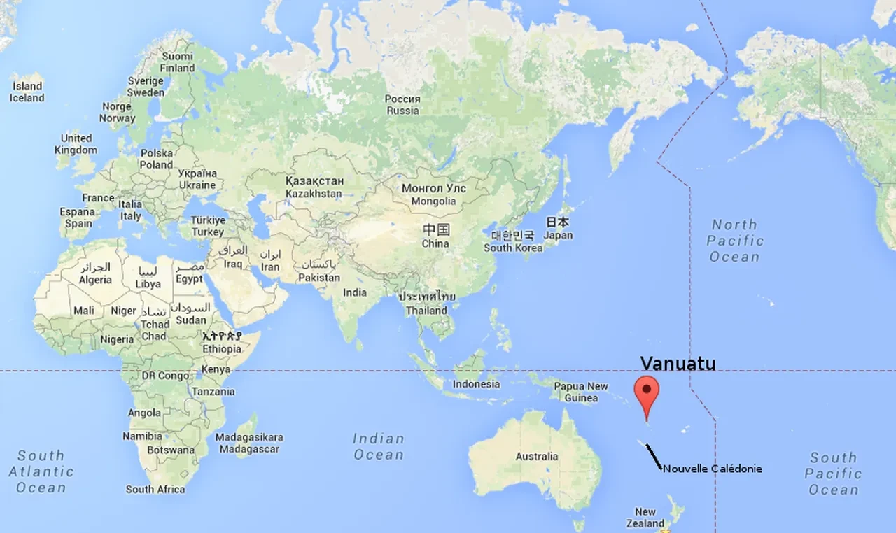 Vanuatu açıklarında peş peşe şiddetli deprem!
