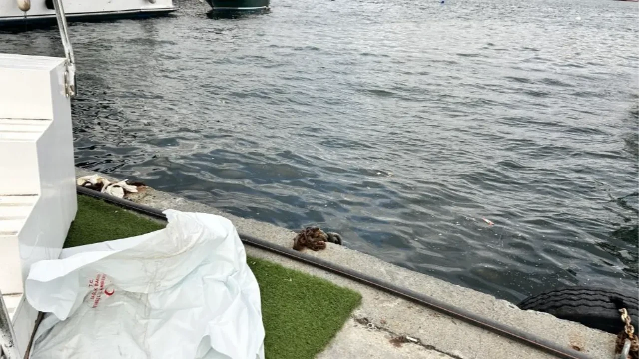 Haliç'te yüzü yanmış erkek cesedi bulundu