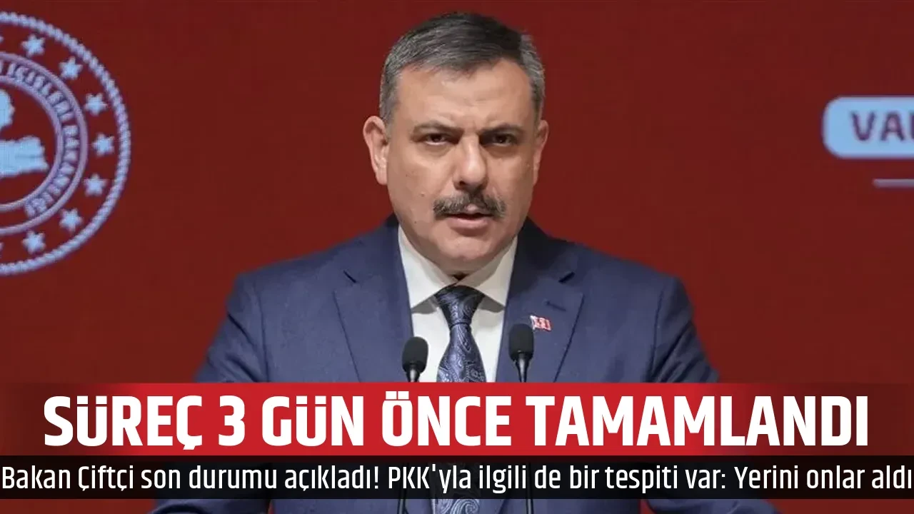 SÜREÇ 3 GÜN ÖNCE TAMAMLANDI