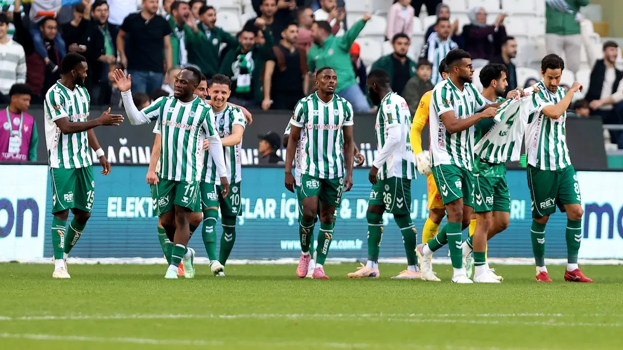 Konyaspor, 3 maç sonra kazandı! Yeşil-beyazlılar, Gençlerbirliği'ni mağlup etti