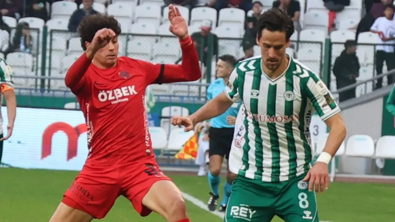 Konyaspor, 3 maç sonra kazandı! Yeşil-beyazlılar, Gençlerbirliği'ni mağlup etti