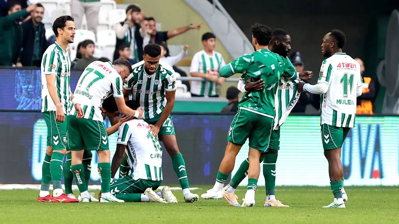 Konyaspor, 3 maç sonra kazandı! Yeşil-beyazlılar, Gençlerbirliği'ni mağlup etti