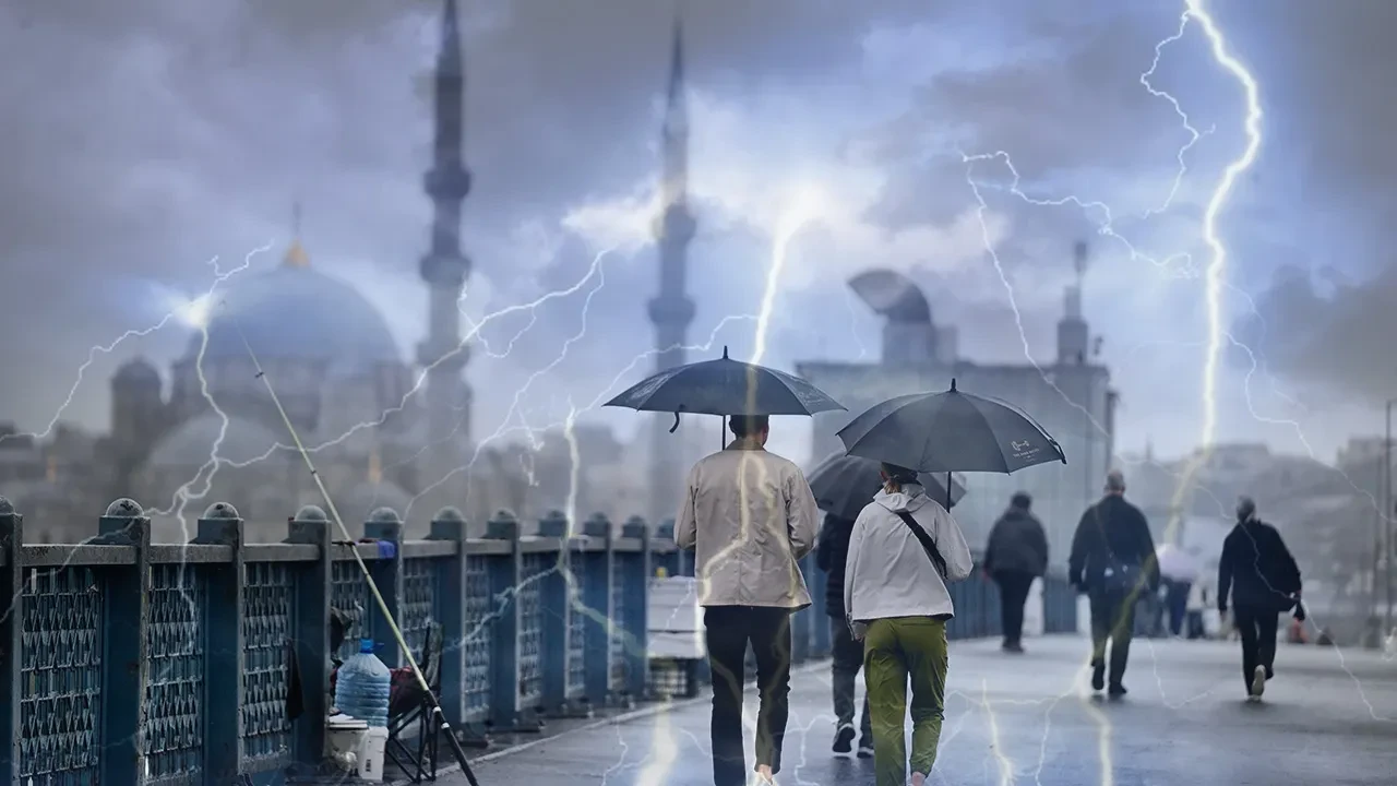 Meteoroloji uyardı! Şiddetli yağış ve fırtına kapıda: Salı günü 10 il için sarı-turuncu alarm