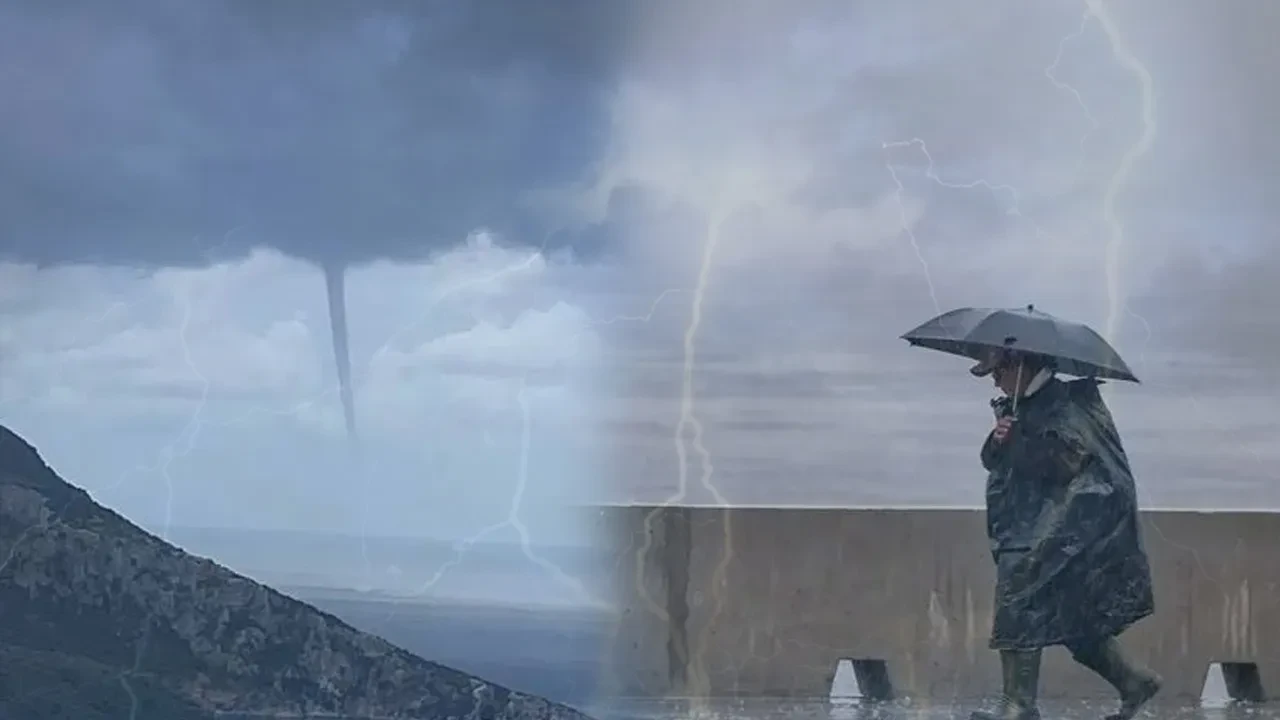 Meteoroloji’nin ardından İçişleri Bakanlığı da uyardı! Çok kuvvetli sağanak yağış kapıda: Hortum riskine dikkat