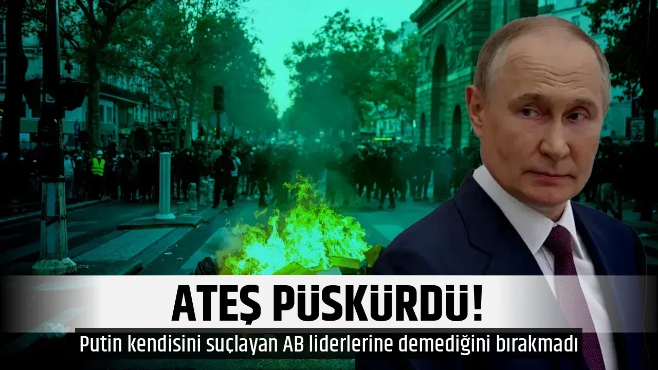 ATEŞ PÜSKÜRDÜ!