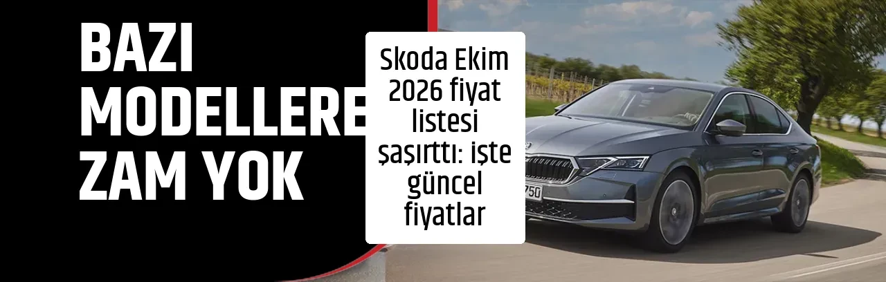 BAZI MODELLERE ZAM YOK