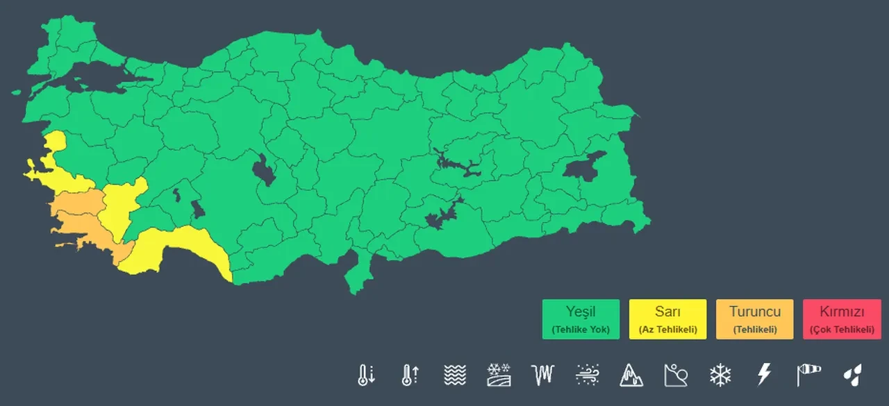 26 Ekim 2026 hava durumu | Meteoroloji turuncu ve sarı kodla uyardı: Sel ve su baskınlarına dikkat!