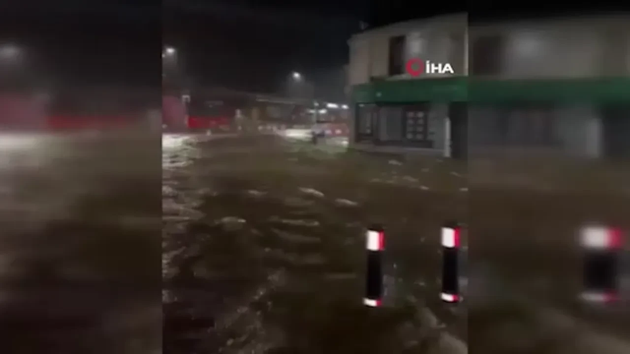 Avrupa'yı iki fırtına birden vurdu, 8 ülkede hayat durdu, yaralananlar da oldu