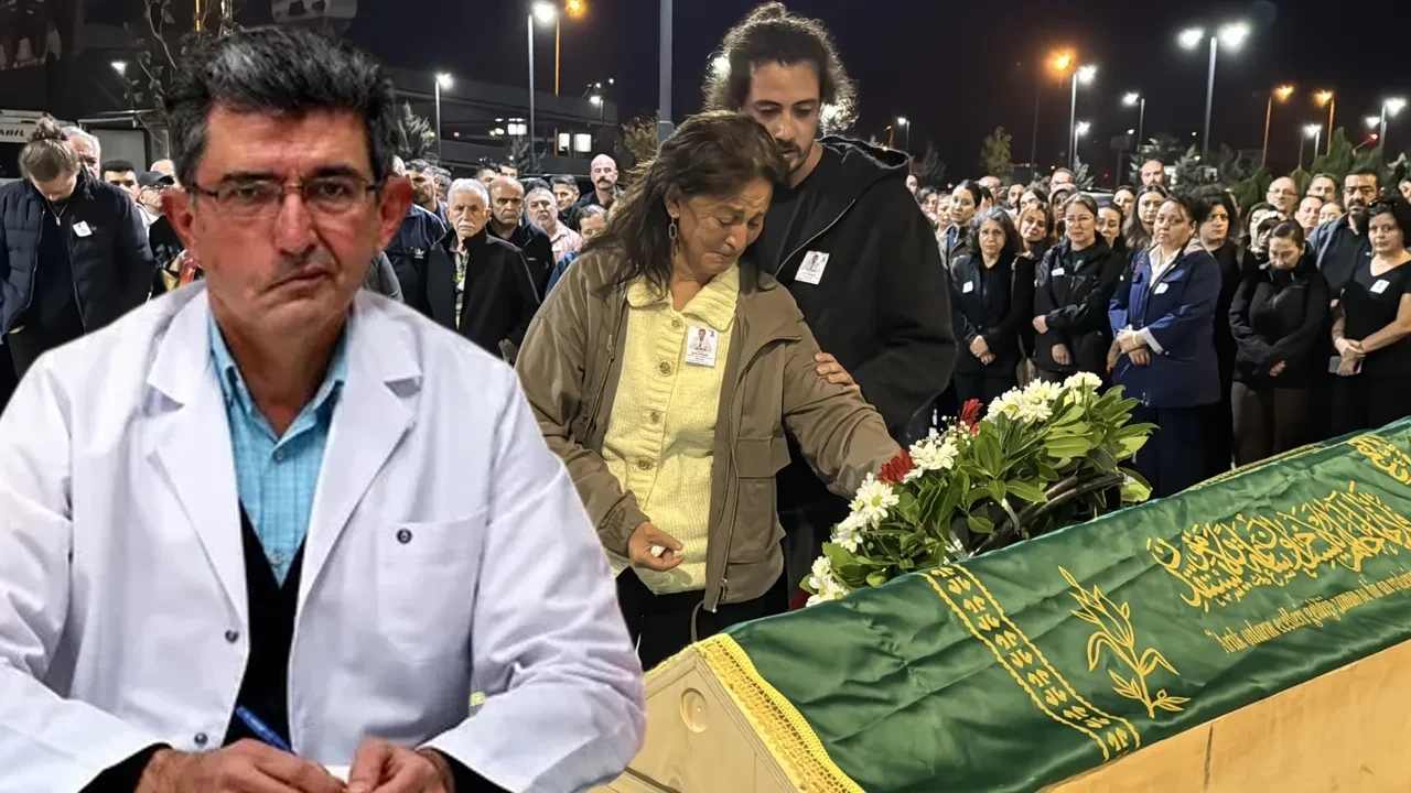 Doktor Şahin Bingüllü Ayvalık'ta tekne batarken çocuklara son anda can yeleği giydirmiş! Eşinin törendeki sözleri yürek yaktı
