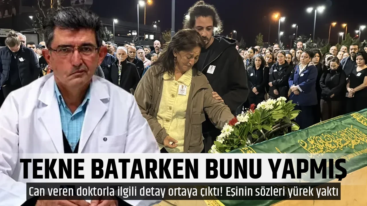 TEKNE BATARKEN BUNU YAPMIŞ