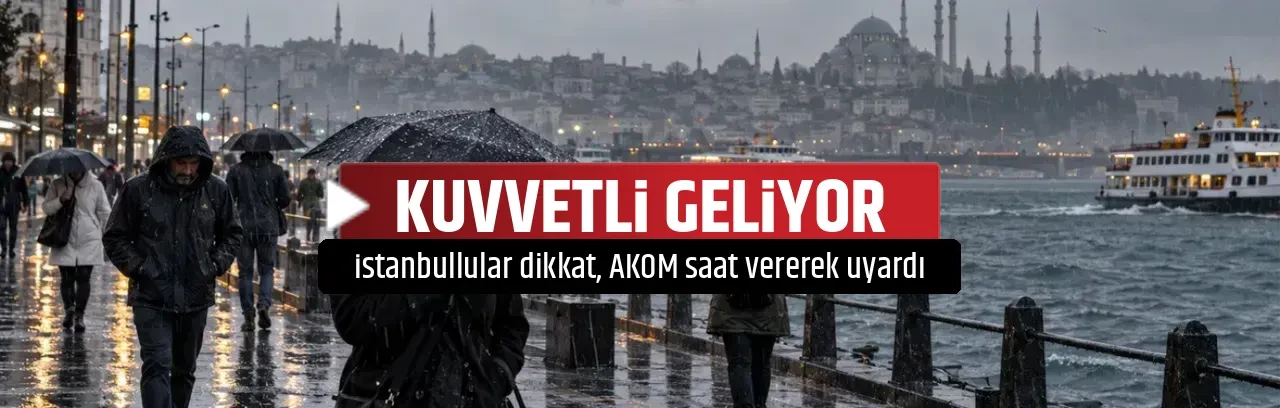 KUVVETLİ GELİYOR